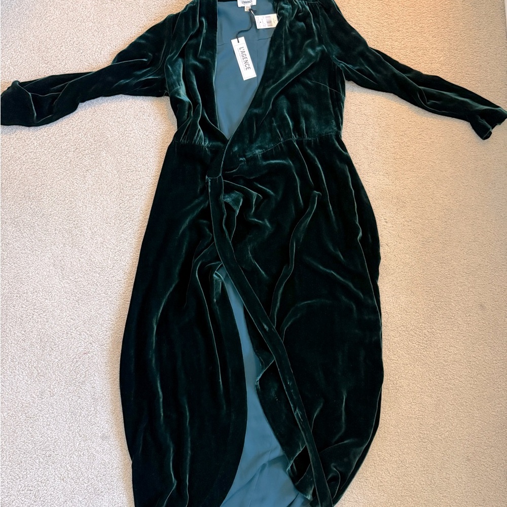 Lagence dress velvet look
